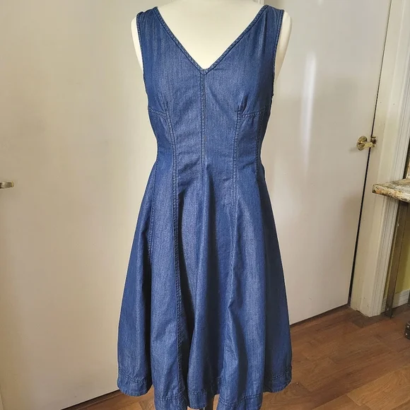 Holding horses denim dress on sale